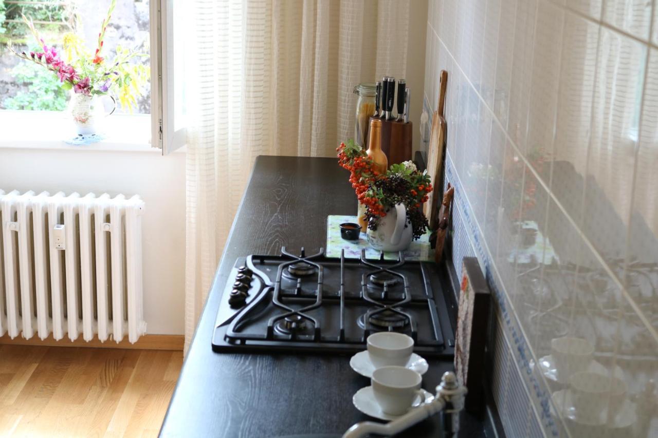 Retro Big Apartment With Two Balconies And Lift Κάρλοβι Βάρι Εξωτερικό φωτογραφία